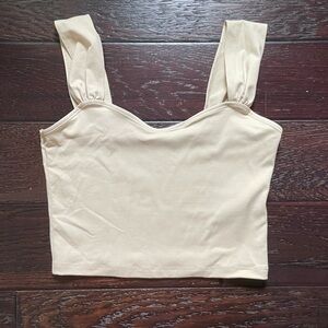 Abercrombie sweetheart crop top tank